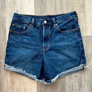LEVI’S 501 Women’s shorts Dark Wash Size 28 EXCELLENT CONDITION